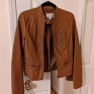 Vegan Leather Jacket